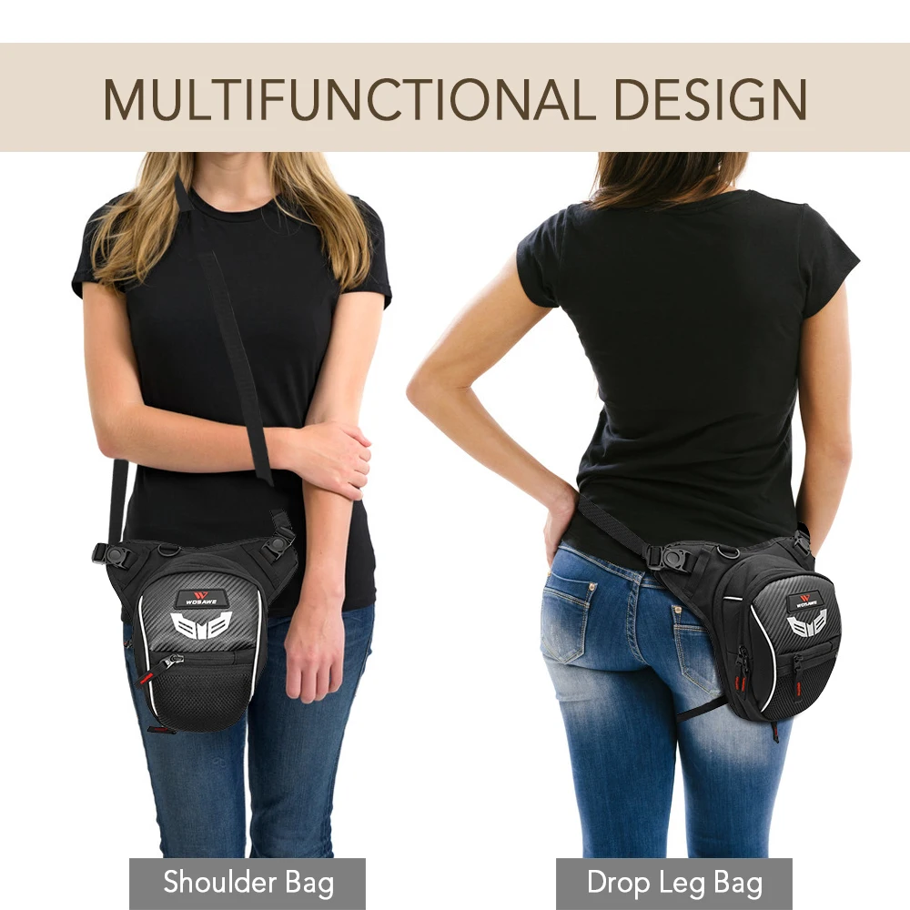Многофункциональная Светоотражающая мотоциклетная сумка на бедра повседневный