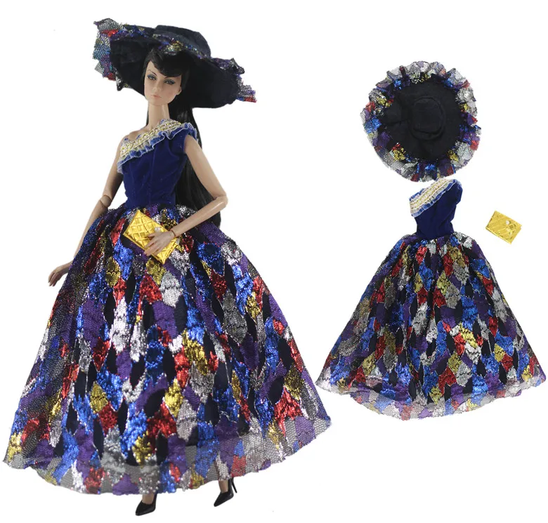 National costume Doll Dress / 2019 New formal dress Party Gown Outfit Clothing Wedding For 1/6 BJD Xinyi FR ST Barbie | Игрушки и хобби