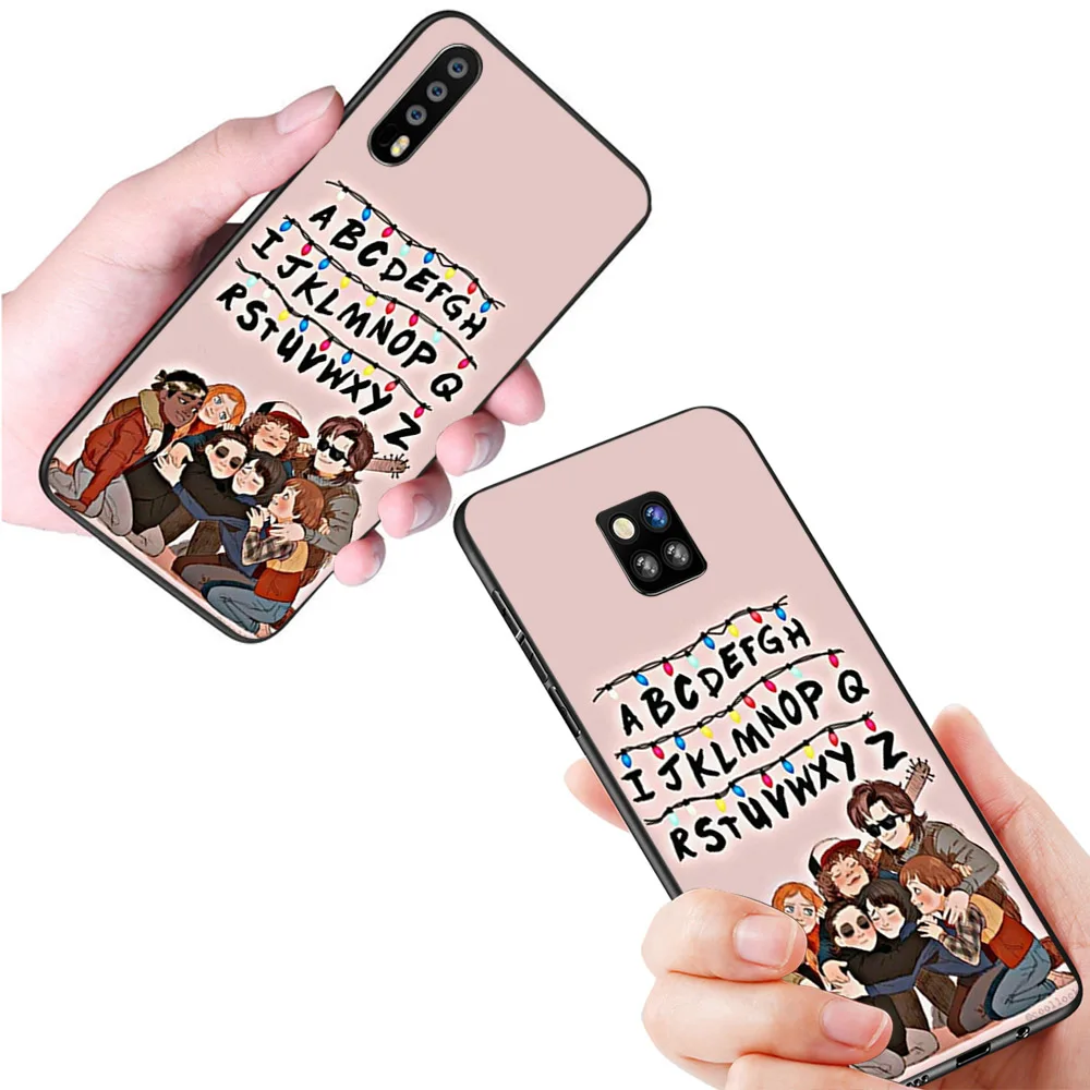 Черный мягкий ТПУ цветной чехол для телефона huawei mate 20 p10 p20 Pro M10 Lite |