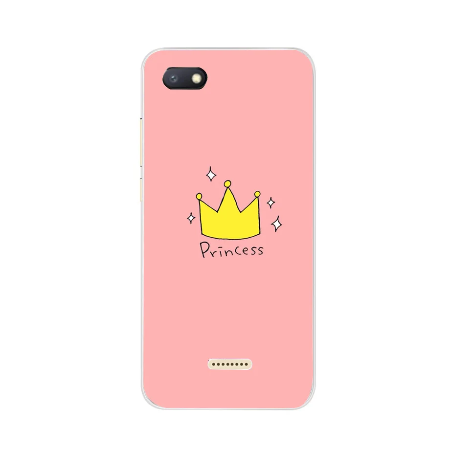 ТПУ чехол для Xiaomi Redmi 6A redmi6a мраморный милый кот Мягкий силиконовый бампер задняя