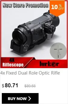 Hlurker 1-4x28mm IR оптический прицел с подсветкой красный/зеленый Mil-Dot Сетка/оптический прицел оптический с 30 мм консольным креплением