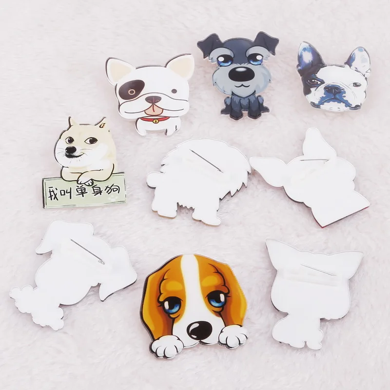 Новая мода 1 шт/пакет акриловая Милая мультяшная животная много форма в виде