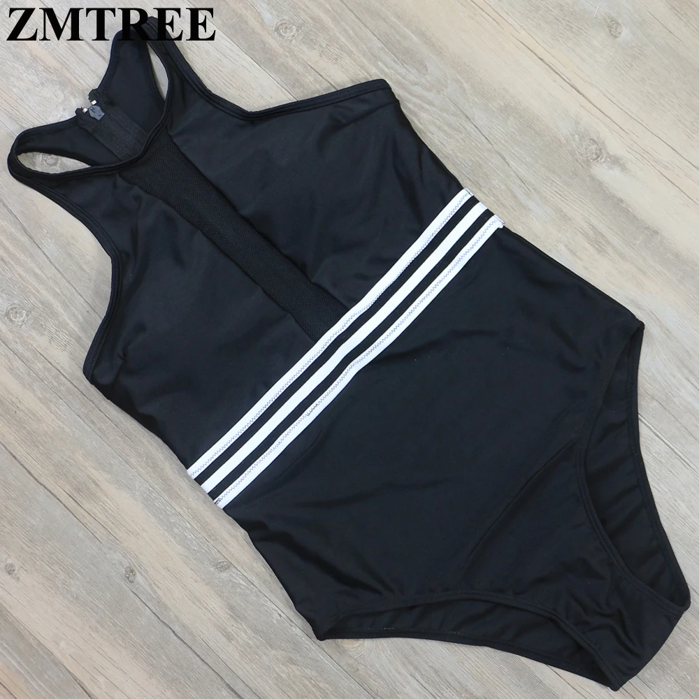 Женский купальник ZMTREE сетчатый с высоким горлом пляжный костюм бикини 2017|bain| |