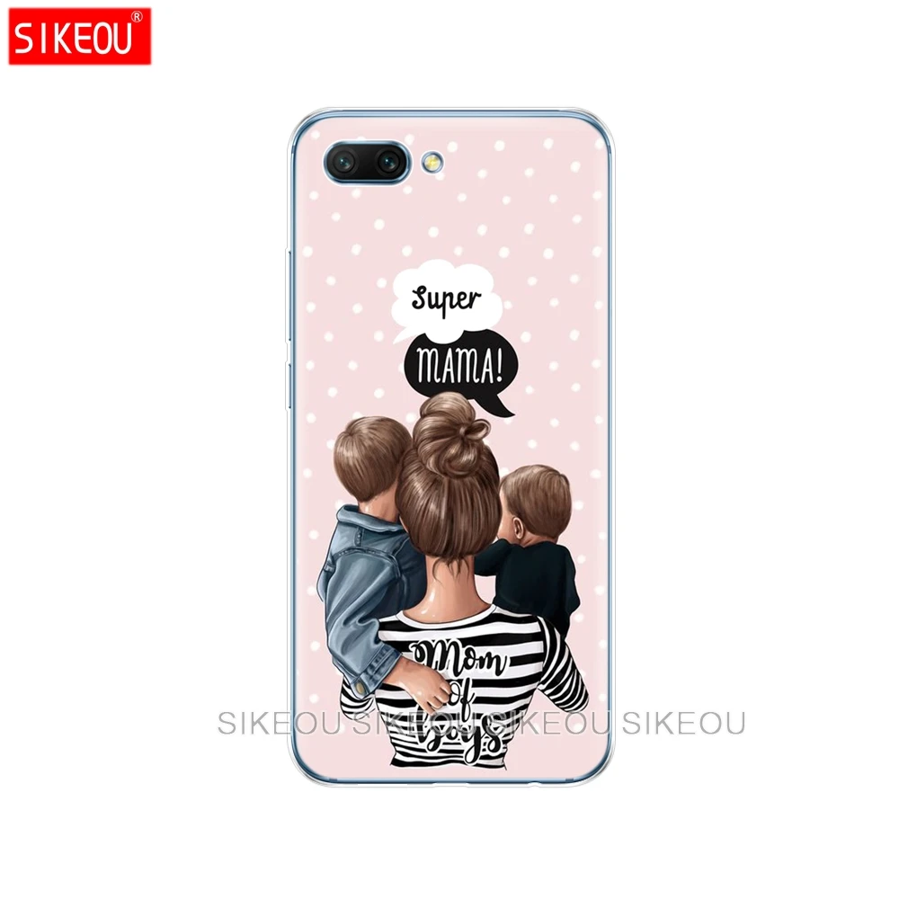 11011 Силиконовый чехол для телефона для huawei Honor 10 V10 3c 4C 5x 4A 6A 6C pro 6X7X6 7 8 9 LITE Baby для мамы и дочери, папы супер - Цвет: 11011