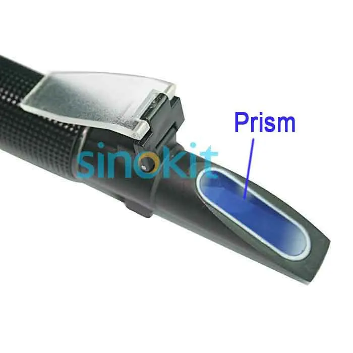 Бесплатная доставка Дешевый Мед 10%-30% ручной пластиковый рефрактометр с водой без