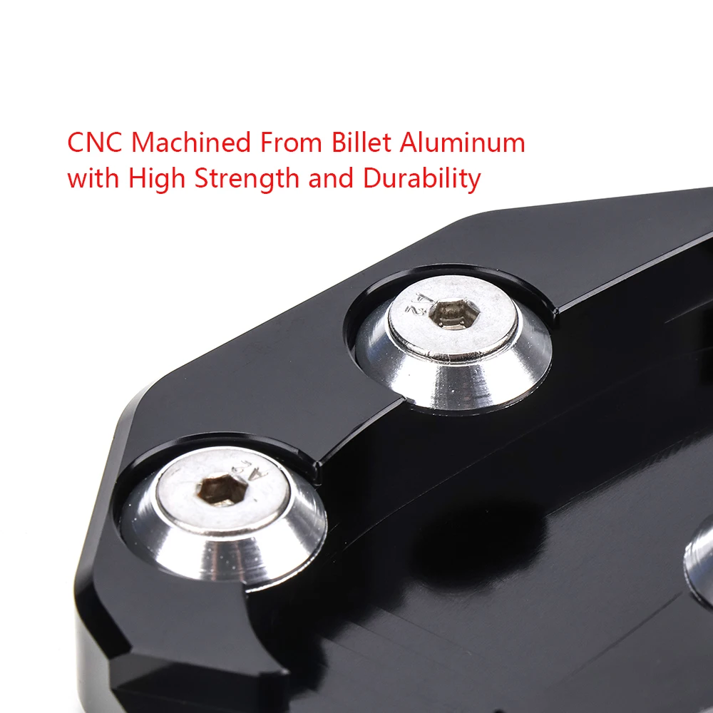 CNC алюминий мотоцикла боковая подставка расширение колодки увеличитель пластина для Yamaha T-MAX 530 TMAX 530 2012 2013