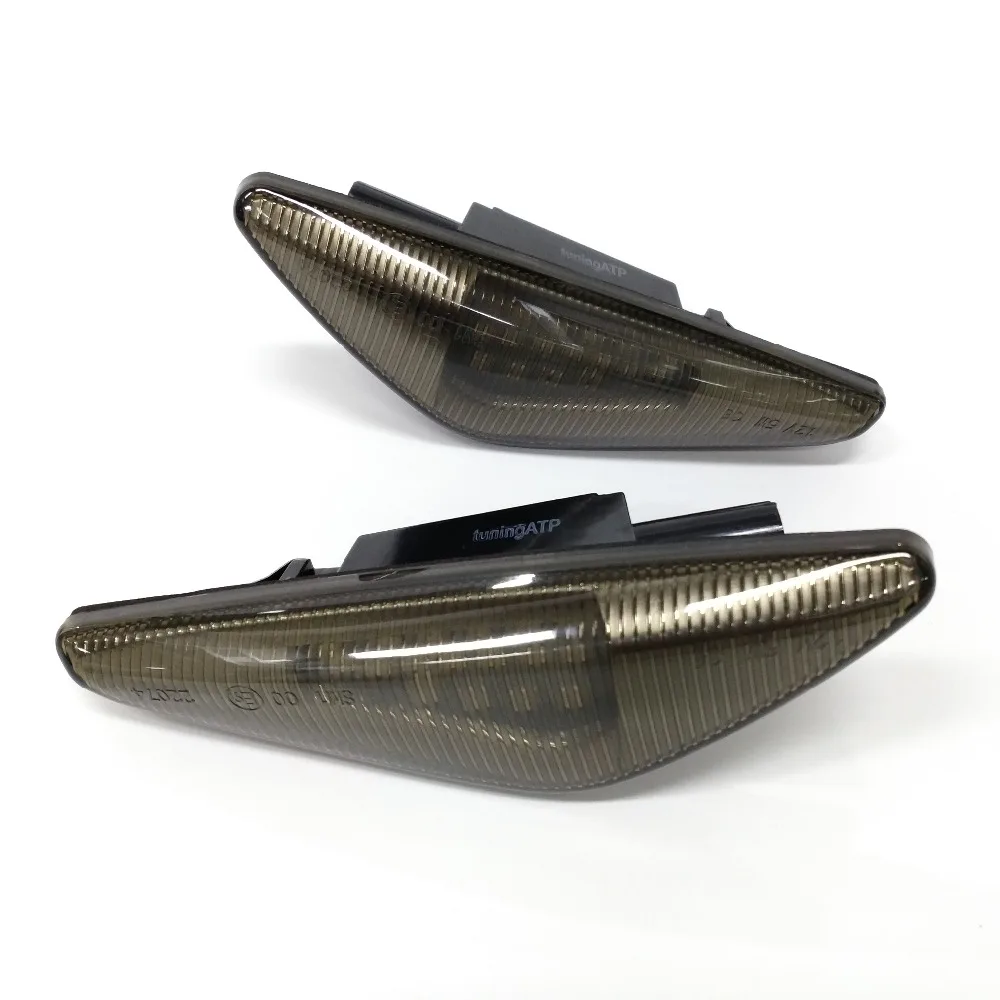 

Smoked LED Side Marker Turn Signal Indicator Blinkers for BMW X3 F25 Pre-facelift X5 E70 X6 E71 ActiveHybrid X6 E72
