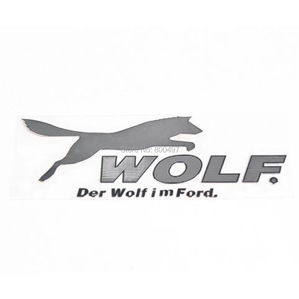 

Новейший 3D значок для багажника автомобиля из никелевого сплава, эмблема, наклейка, аксессуары, клейкий стильный значок, наклейка для волка,...