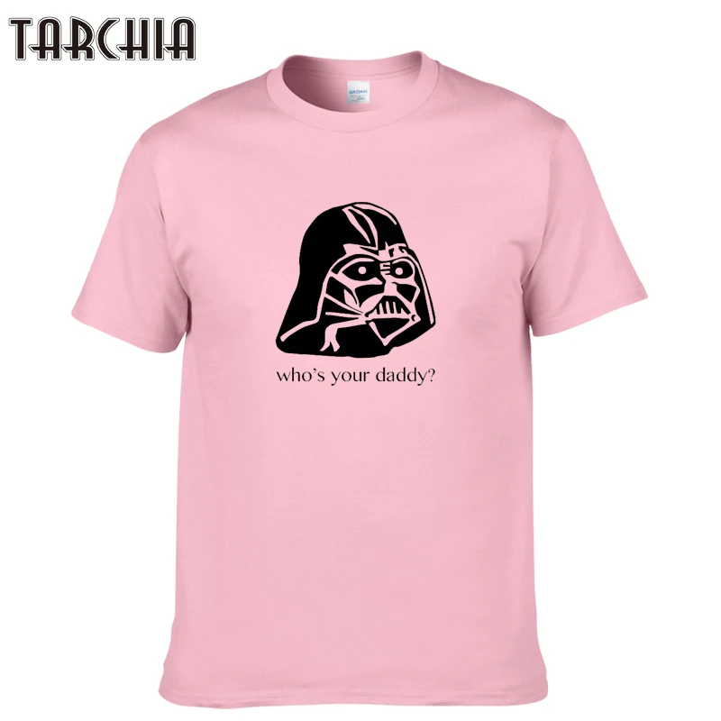 TARCHIA 2021 новая забавная летняя футболка хлопковые топы футболки кто ваш папа