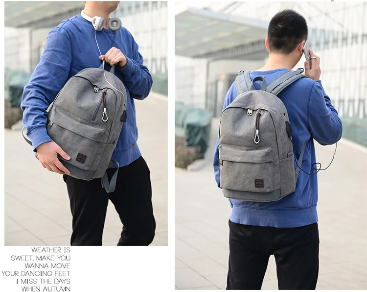 Men Laptop Backpack External USB Charge Computer Backpacks Schoolbag infant Male Bags Mochila School For Teenage Girls | Багаж и сумки