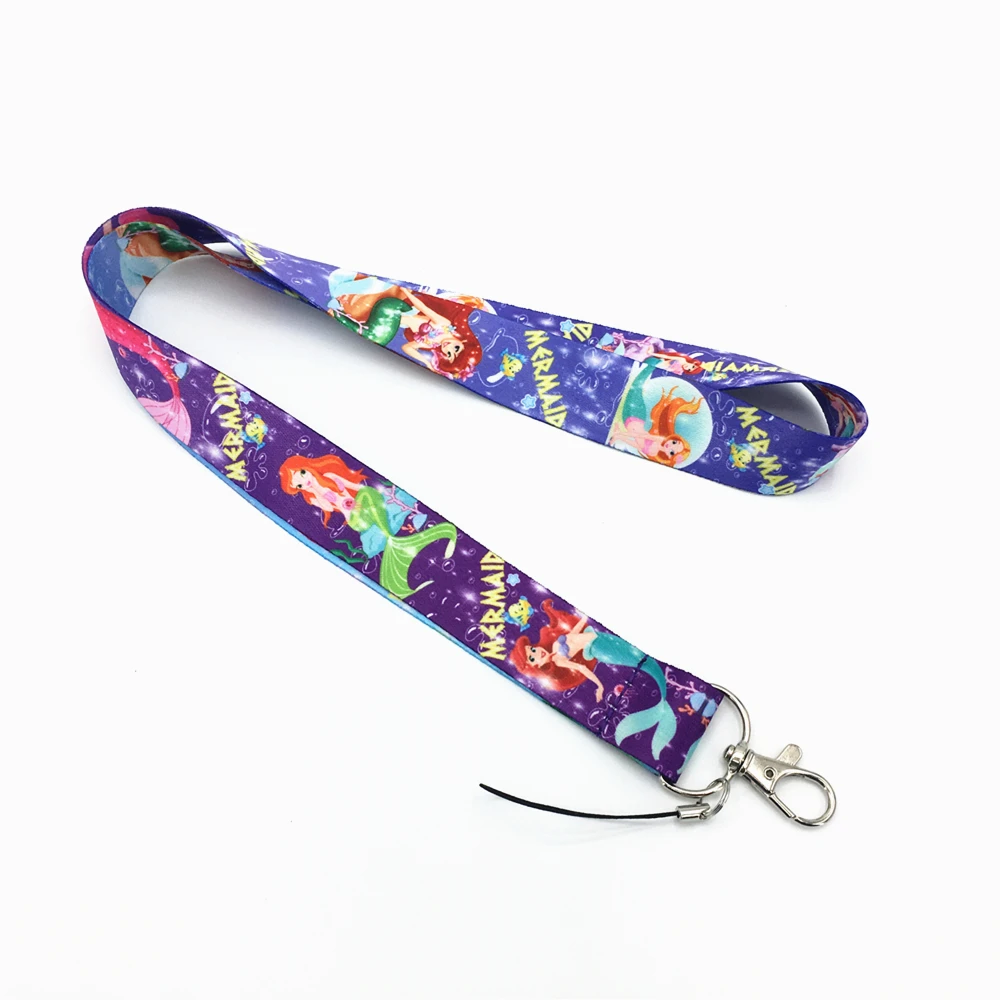 30Pcs Snow White&ampMermaid Lanyard id badge holder keychain straps for mobile phone Free Shipping | Украшения и аксессуары