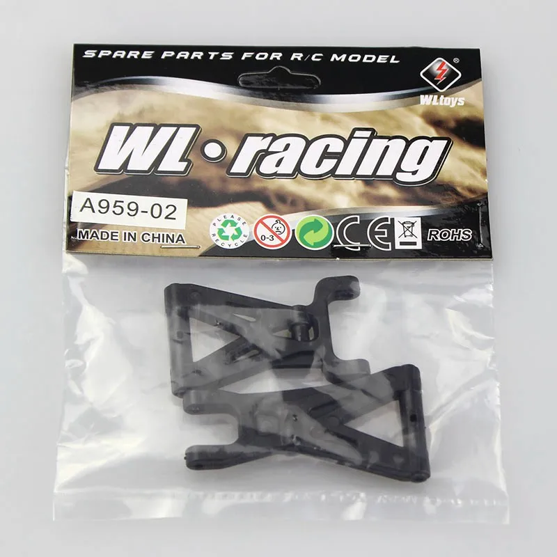 2 шт./компл. RC wltoys A959 02 оригинальная деталь передняя и задняя качели sus. Arm 1/18 A949 A969
