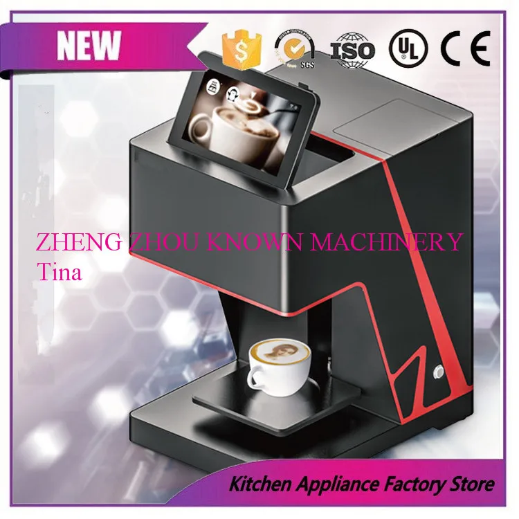 

Good quality selfie latte coffee printer/machine for printing face on the coffee