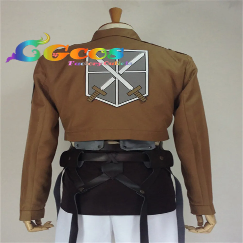 CGCOS Бесплатная доставка Косплей Костюм Атака Титанов Shingeki no Kyojin Corps Ymir новый в