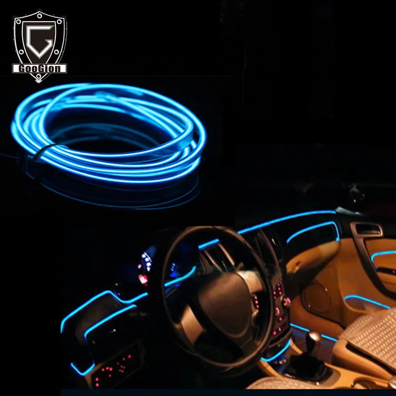 GOOGION освещение для салона автомобиля EL LED 12V аксессуары автомобильная лампа