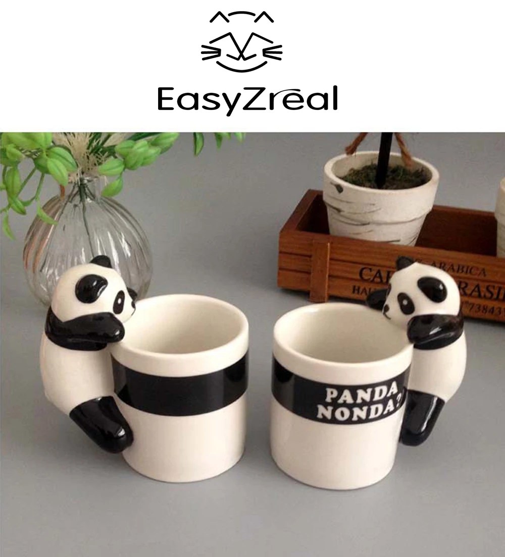 EasyZreal милый мультфильм 3D панда кружка керамическая кружка с животными молоко Nonda кофе тацца чай таза КОПО домашний офис посуда для напитков подарки tasse