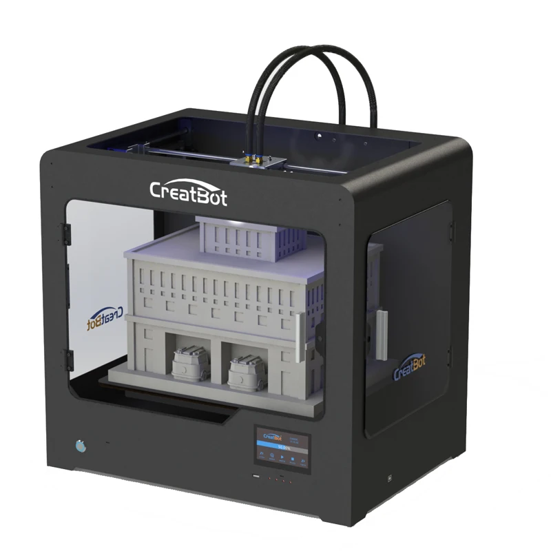 Discount Set Creatbot 3D Printer 400*300 MM Super Large Size Dual Extruders DE02+4KG Filament+4 Nozzles+3 Tapes