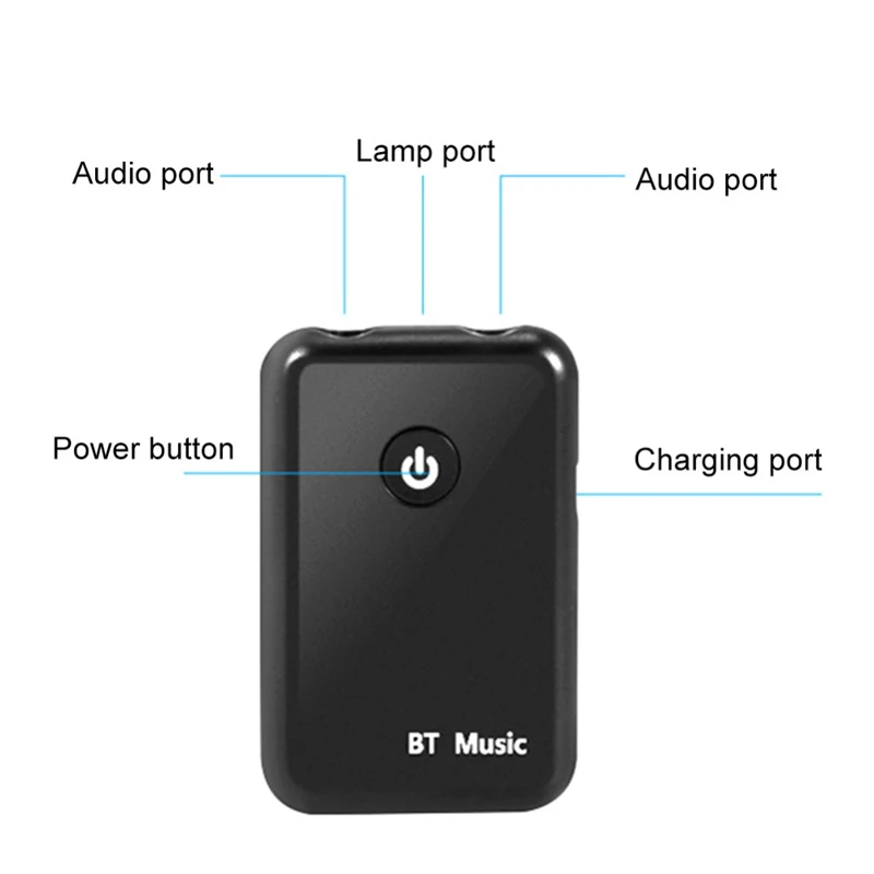 Беспроводной Bluetooth-передатчик 2 в 1 приемник для ТВ смартфонов колонок стерео