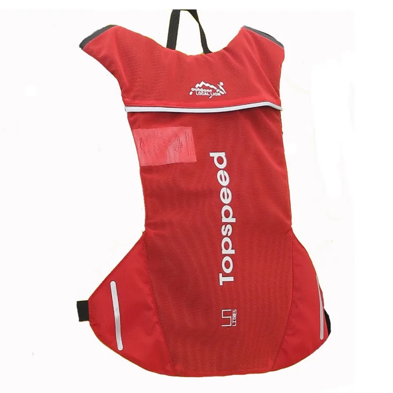 2 L Red Clors Женский Мужской рюкзак для бега, гидратация 5л/2л, рюкзак для езды на велосипеде, бега, спортивный рюкзак для бега, сумка для марафона, купить 1 отправку 1 - Цвет: 2 L Red Clors