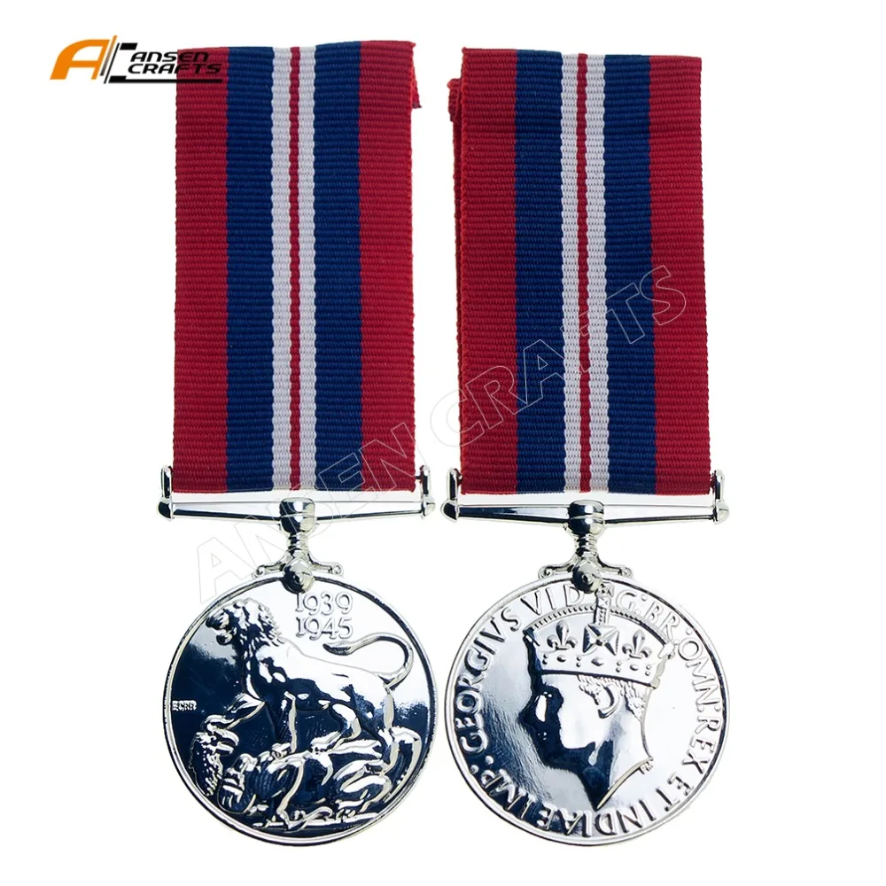 2 мировая война джорджив Ви британская военная медаль (art.: 7a6605fa5) - 7a6605fa5
