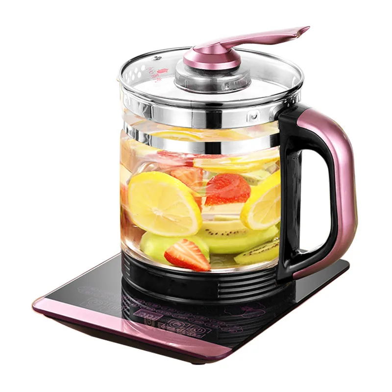 

NEW Electric kettle automatic power cut off household heating transparent glass thermostat mini tea pot