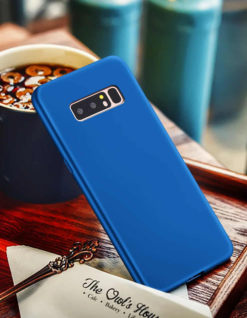 X-Level Guardian Ультратонкий Мягкий матовый чехол из ТПУ для Samsung Galaxy Note 8 Скраб задняя