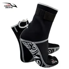 Зимние ботинки для подводного плавания с аквалангом, размеры XS  XXL, 3 мм, неопреновый материал, подводные носки