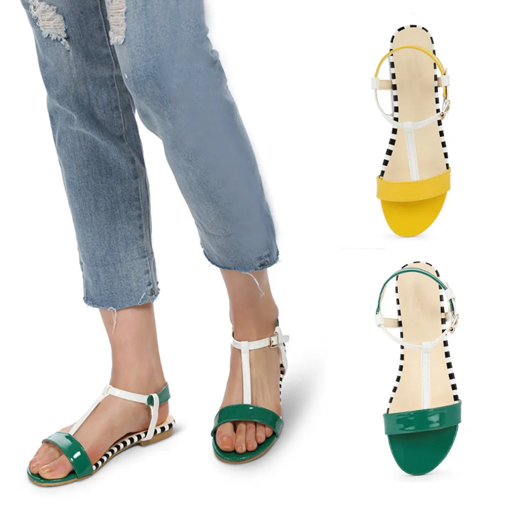 2019 женские сандалии летние дышащие пляжные с открытым носком и круглым