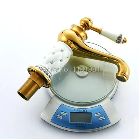 Роскошный латунный Смеситель для раковины в ванной комнате | Обустройство дома