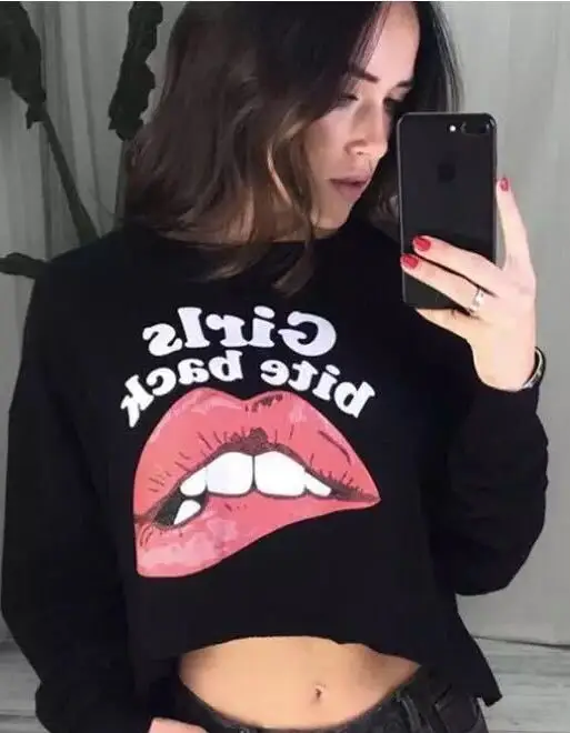 

S-XL женская футболка с круглым вырезом и длинными рукавами, весенне-осенняя брендовая футболка с принтом в виде мышки