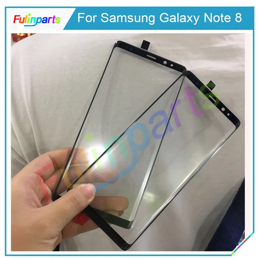 10 шт. для Samsung Galaxy Note 8 N950 N950F Переднее стекло сенсорный экран Топ Объектив ЖК