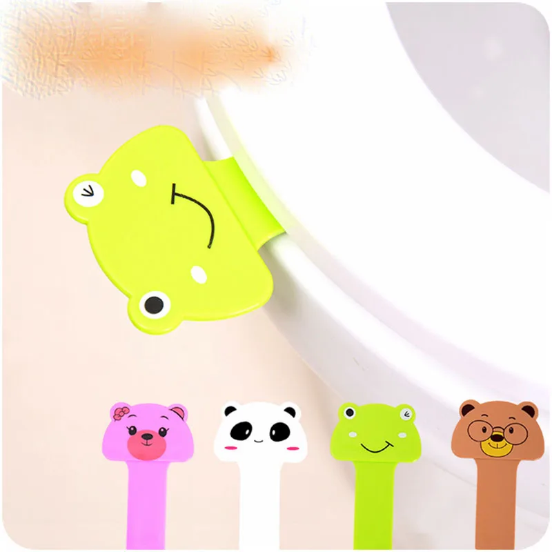 1 шт. мультяшный портативный Чехол Ручка сиденья унитаза для ванной комнаты