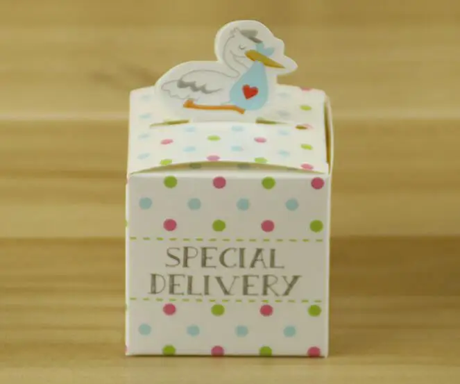 Wholesale 1000pcs cute animal candy box baby elephant train dolphin duck shower chocolate gift wrap | Дом и сад