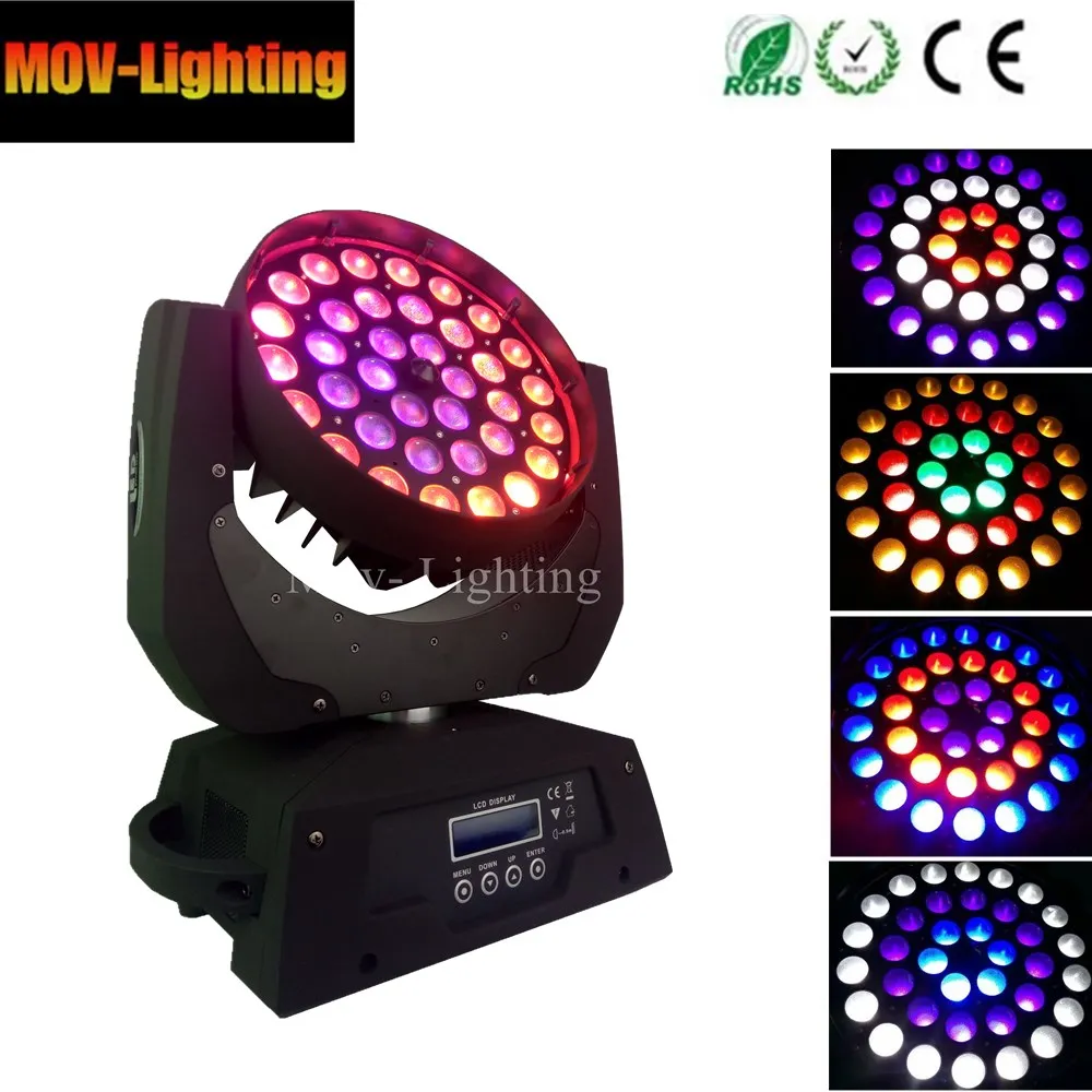 Фото Профессиональный Lyre 36x18w RGBWA UV 6IN1 Zoom DMX сценические огни Лампы и освещение Профессиональный Lyre 36x18w RGBWA UV 6IN1 Zoom DMX сценические огни Лампы и освещение