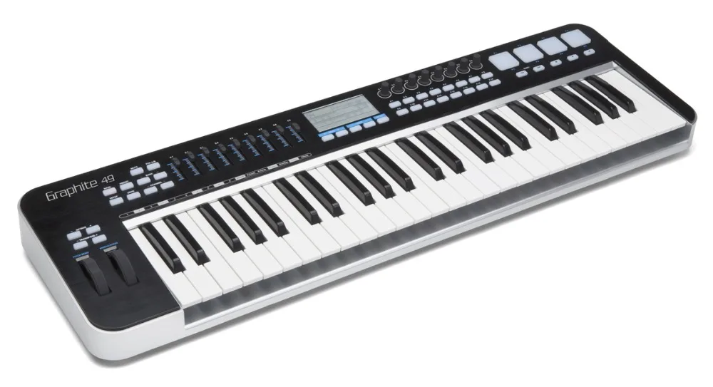 Профессиональный midi контроллер клавиатуры Samson graphite 49 полувзвешенный функция|samson
