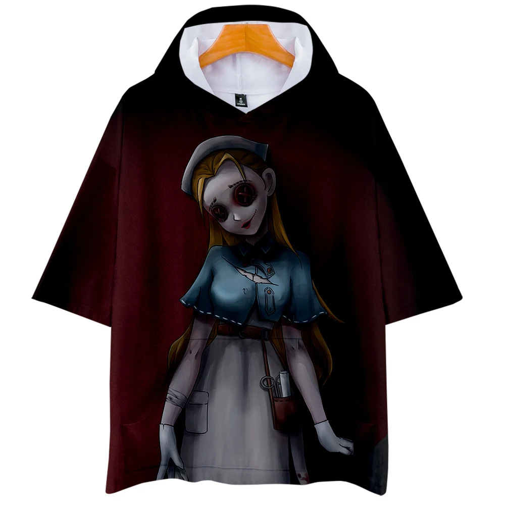 Identity V 3D печатная Футболка летние женские/мужские уличные футболки с короткими