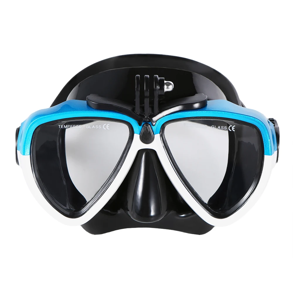 Snorkel goggles Lixada, профессиональная маска для дайвинга, подводное плавание, очки для плавания, сухая трубка, набор для мужчин и женщин, анти-туман, очки для дайвинга, для камеры - Цвет: Snorkel goggles