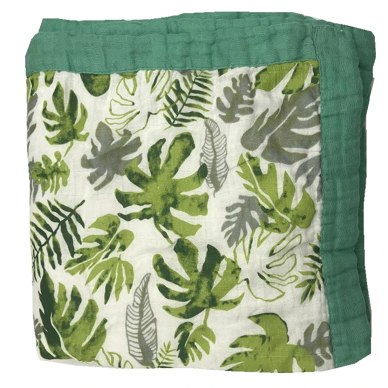 

Four Layer 70% Bamboo 30% Cotton Muslin Baby Blanket Newborn Swaddling Super Comfy Bedding Blankets Swaddle Wrap Bath Towel