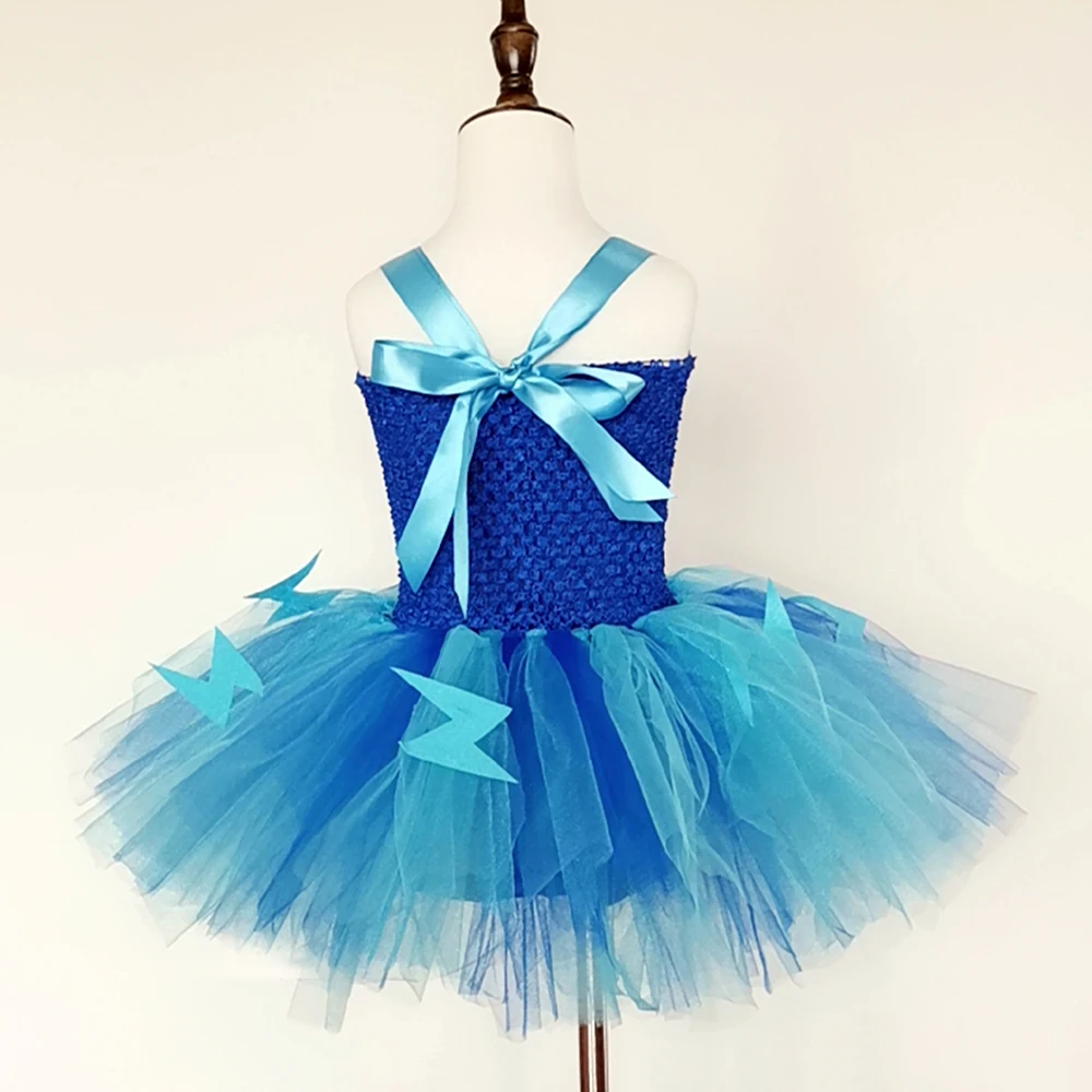 Детский костюм супергероя с изображением вспышки платье пачка для дня рождения