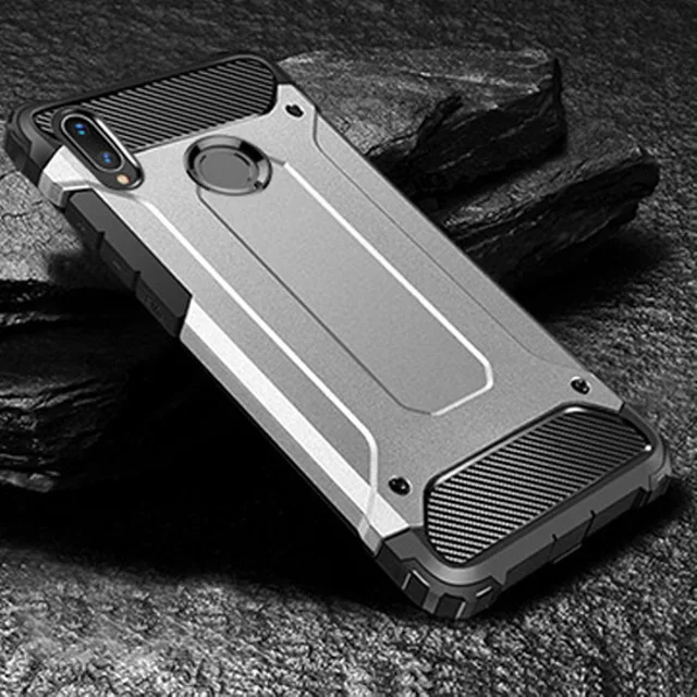 Silver Роскошный защитный противоударный чехол для Xiaomi Mi 9 8 8SE 9SE, мягкий чехол для Xiao MAX3 MAX2 8Lite Pocophone F1, чехол для задней панели - Цвет: Silver