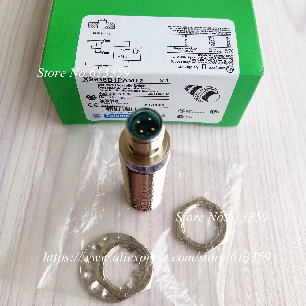 2 шт. XS618B1PAM12 XS618B1NAM12 Новый индуктивный датчик приближения Schneider | Электронные