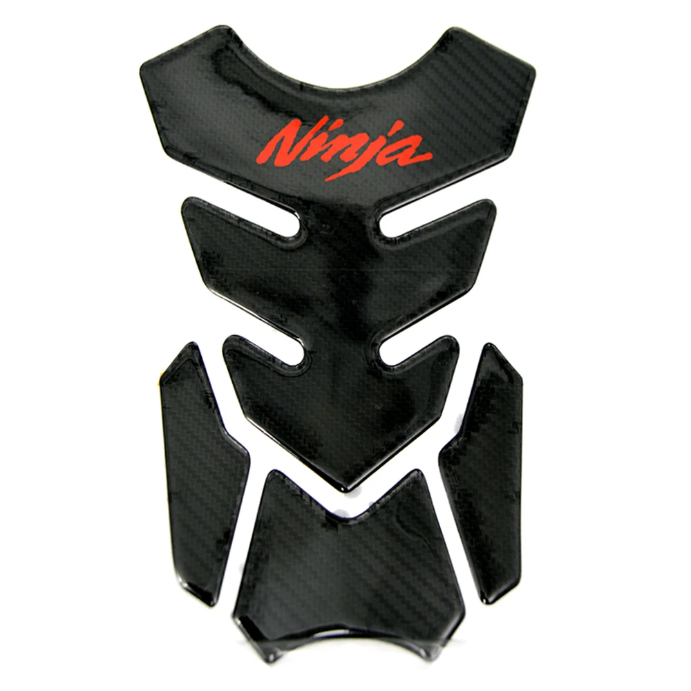 Наклейка на бак из углеродного волокна для мотоцикла Kawasaki Ninja 250 300 400 1000 Z650 Z900 GTR1400