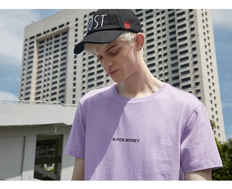 MLMR Мужская футболка из хлопка, футболка с буквенным принтом, JackJones, бренд, мужская одежда 219101534