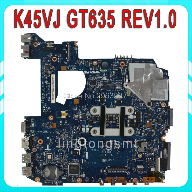K45VD материнская плата GT630M/GT635M 2 Гб REV 1 0 для For Asus A45V A85V K45VM QCL40 ноутбука плата|laptop