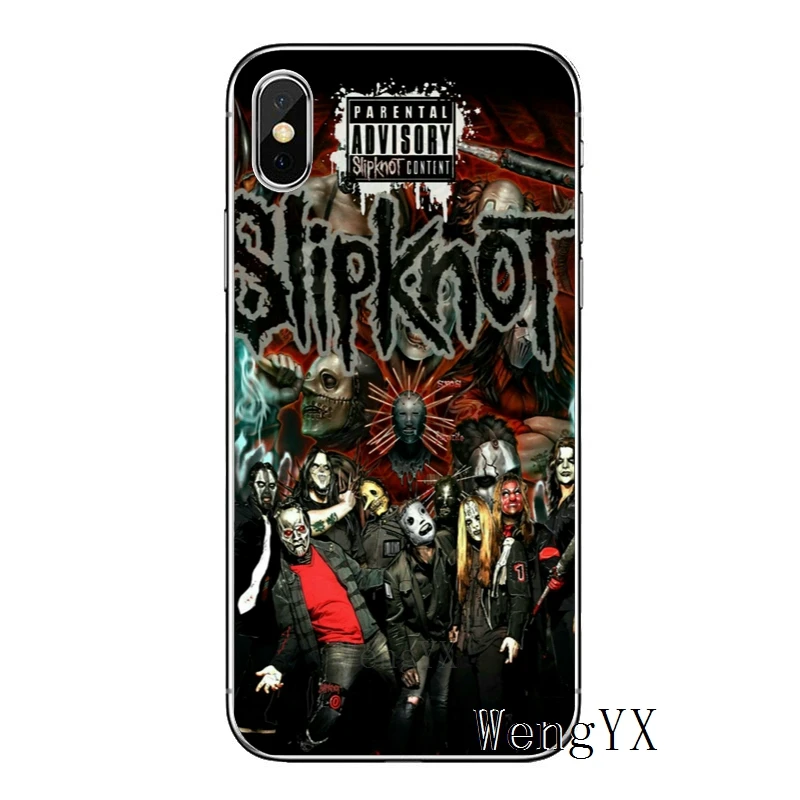Тяжелый металл группы Slipknot для samsung Galaxy S10 S9 S8 S7 S6 edge Plus Note 9 8 5 S5 S4 S3 мини Чехол мягкие чехлы для телефонов - Цвет: Bands-Slipknot-A-01