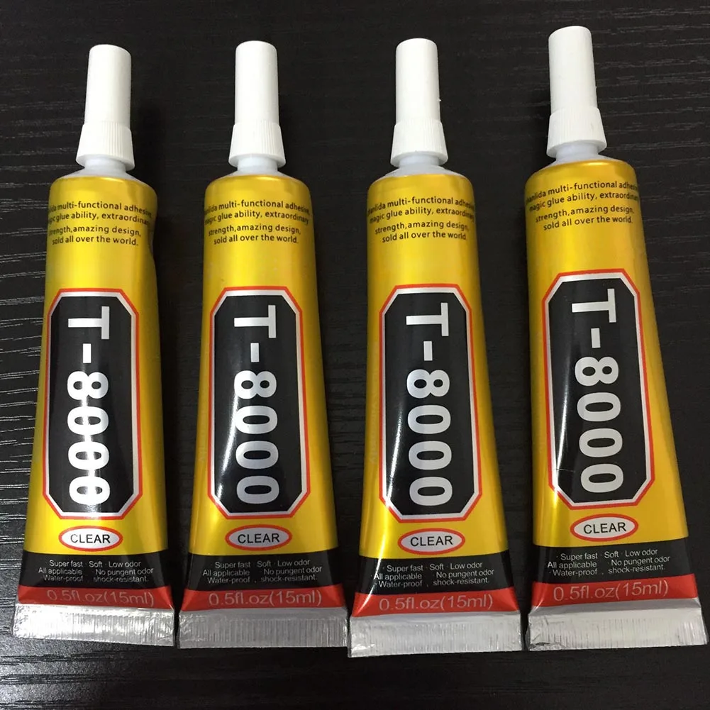New T7000/T8000 Glue Epoxy Resin Clear Adhesive Needle Type Phone Screen Repairing Tool MV66 | Украшения и аксессуары