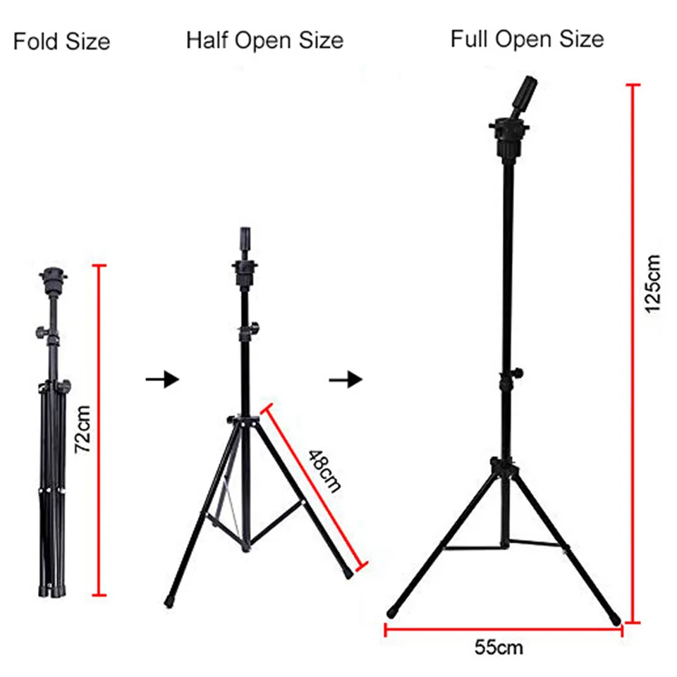 Регулируемый штатив Xtrend держатель для головы манекена обучения парикмахеров