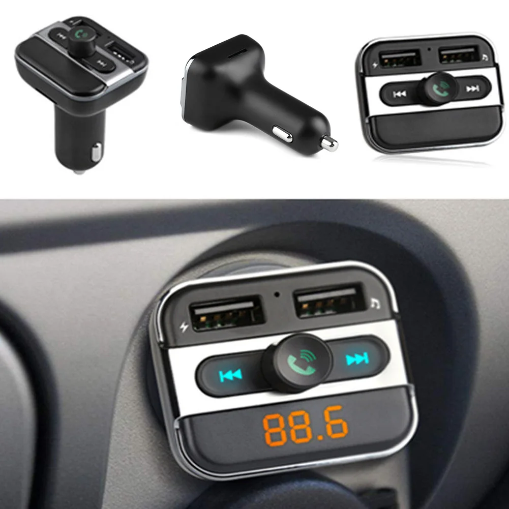 Bluetooth автомобильный набор свободные руки FM передатчик автомобиль MP3 аудио плеер