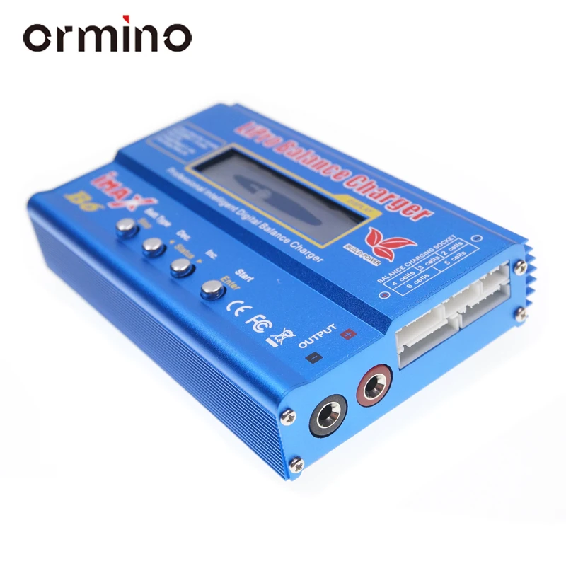 Балансирующее зарядное устройство Ormino IMAX B6 NiMh li ion Ni Cd Цифровое Dis 2S 6S Lipo RC Drone FPV