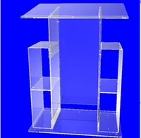 modern acrylic lectern podium pulpit transparent lectern pulpit modern decoration table furniture ministers desk